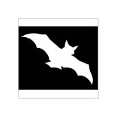 Bat invert Silhouette Art Briefmarke Gummistempel (Prägung)