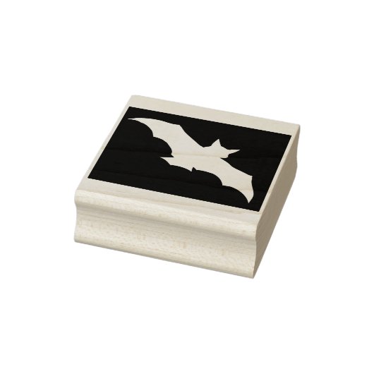 Bat invert Silhouette Art Briefmarke Gummistempel (Stempel)