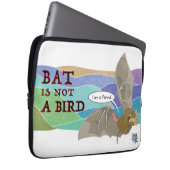 Bat ist kein Vogel Laptopschutzhülle (Vorne Rechts)