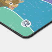 Bat ist kein Vogel Schreibtischunterlage (Ecke)