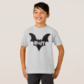 Bat Kids Personalisieren Halloween T-Shirt (Vorne ganz)