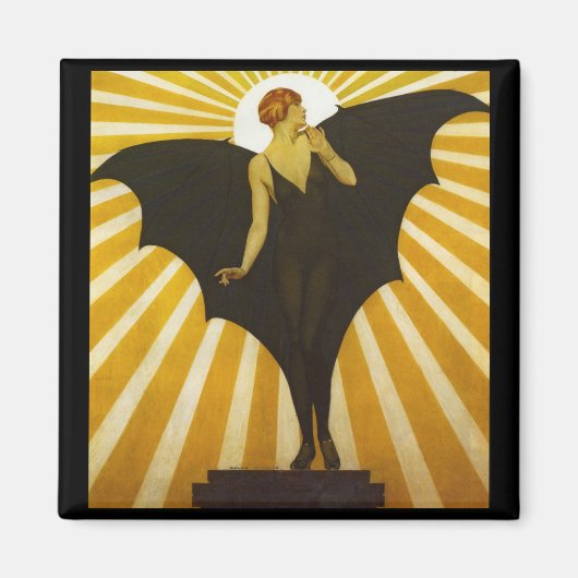 Bat Lady Magnet (Vorne)