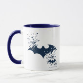 Bat Logo Bursting Into Bats Tasse (Links)