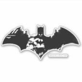 Bat-Logo für Batman- und Gotham-Silhouette Aufkleber (Vorderseite)