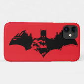 Bat-Logo für Batman- und Gotham-Silhouette Case-Mate iPhone Hülle (Rückseite (Horizontal))