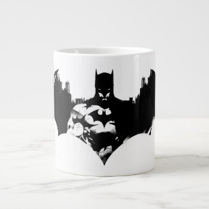 Bat-Logo für Batman- und Gotham-Silhouette Jumbo-Tasse