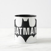 Bat-Logo mit Gotham-Ätzung Tasse (Zentrum)
