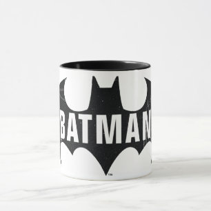 Bat-Logo mit Gotham-Ätzung Tasse