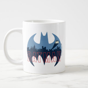 BAT-Logo mit Gotham- und Bat-Signal Jumbo-Tasse