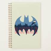 BAT-Logo mit Gotham- und Bat-Signal Planer (Vorderseite)