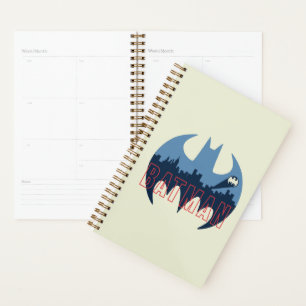 Bat Logo With Gotham & Bat Signal Planer
