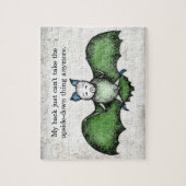 Bat mit einem schlechten Puzzle (Vertikal)