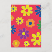 Bat Mitzvah Bar Mitzvah Empfang Card Begleitkarte (Rückseite)