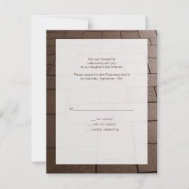 Bat Mitzvah Bimah Movie UAWG Replik Card RSVP Karte