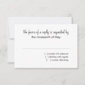 Bat Mitzvah Blue Green Yellow Stars auf jeder Farb RSVP Karte (Vorderseite)