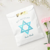 Bat Mitzvah Blue Opal Star des Party David Glam Geschenktütchen (Versiegelt)
