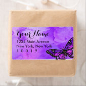 Bat Mitzvah Butterfly Lila und rosa gestrichen (Insitu)