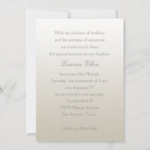 Bat Mitzvah Crystal Snowflake Star von David Einladung (Rückseite)