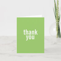 Bat Mitzvah Dankeschön Karten {Light Green}