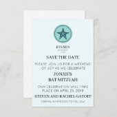 BAT MITZVAH EINLADUNG (Vorne/Hinten)