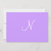 Bat Mitzvah Einladung Naomi Blumengarten Hebräisch (Rückseite)