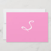 Bat Mitzvah Einladung Torah Scroll Jewish F9C (Rückseite)