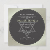 Bat Mitzvah Einladungen, Einladung (Rückseite)
