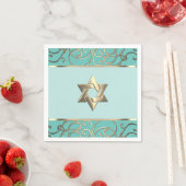 Bat Mitzvah Elegante Wählen Sie eine der besten Co Serviette (Beispiel)