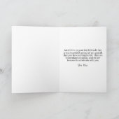 bat mitzvah Gratulationen Karte (Innenseite)