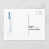 Bat Mitzvah Magaine UAWG Replik Karte Gelb Rosa (Rückseite)