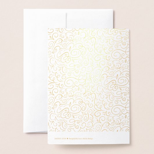 Bat Mitzvah Mazel Tov Glückwunsch Folienkarte (Rückseite mit Umschlag)