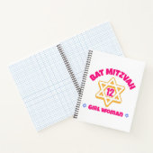 Bat Mitzvah Moderner Star von David Notizblock (Innenseite)