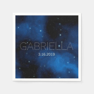 Bat Mitzvah Napkins Serviette