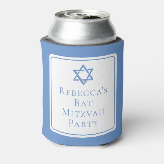 Bat Mitzvah Party Light Blue Star von David Dosenkühler (Kanne Rückseite)