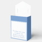 Bat Mitzvah Party Light Blue Star von David Geschenkschachtel (Geöffnet)