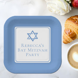 Bat Mitzvah Party Light Blue Star von David Pappteller