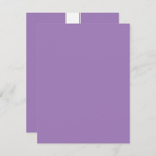 Bat Mitzvah Replik Karten {Lila} (Vorne/Hinten)