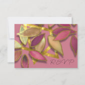 Bat Mitzvah Rose Burgundy Watercolor Petals Star Einladung (Vorderseite)