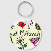 Bat Mitzvah Schlüsselanhänger (Vorderseite)