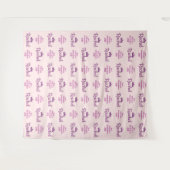 Bat Mitzvah Schritt und Wiederholung Foto Hintergr Wandteppich (Vorderseite (Horizontal))