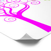 Bat Mitzvah Sign in Board Poster (Ecke)