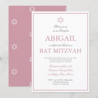 Bat Mitzvah Star von David Pink Juden aus Hebräisc