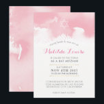 BAT MITZVAH Stilvoll blassrosa Aquarell einladen Einladung<br><div class="desc">von kat massard >>> kat@simplysweetPAPERIE.com << - - - - - - - - - - - - - - - - - - - - - - - - - - - - - - - - - - - - - - - - - - - - -...</div>
