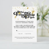 Bat Mitzvah Transportdetails Card Begleitkarte (Stehend Vorderseite)