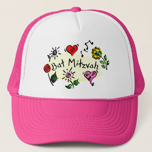 Bat Mitzvah Truckerkappe (Vorderseite)