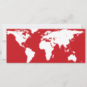 Bat Mitzvah World Traveler Boarding Pass Einladung (Rückseite)