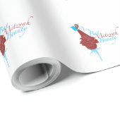 Bat Mitzvah Wrapping Papier Geschenkpapier (Rolleneckpunkt)