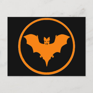 Bat Moon Postkarte