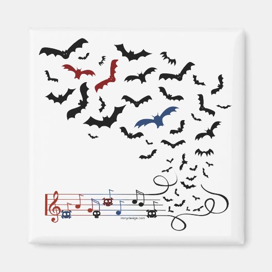 BAT-Musikdesign 2 Magnet (Vorne)