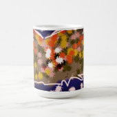Bat Night Sky Kaffeetasse (Mittel)